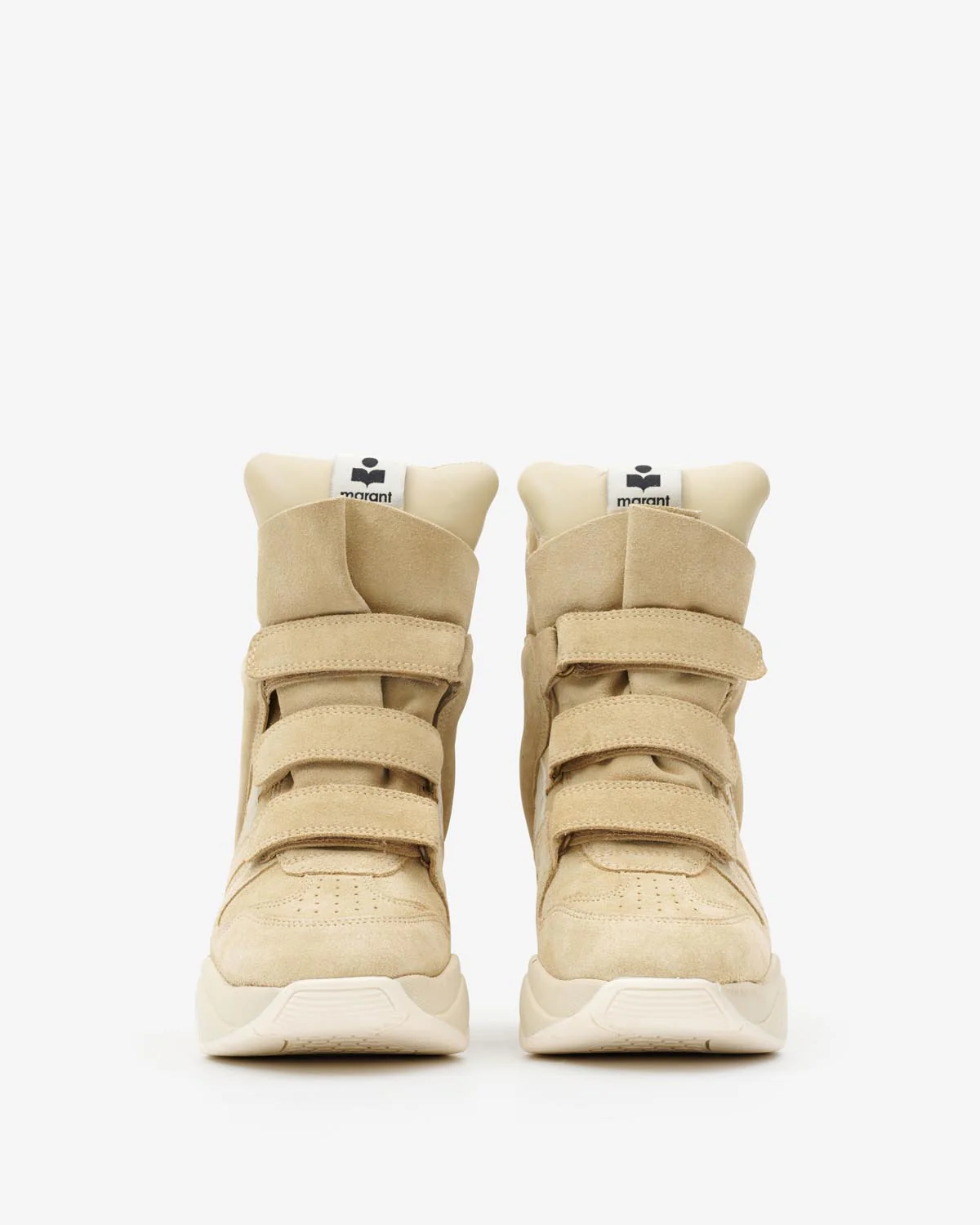 baskets en cuir velours balskee - Image 2