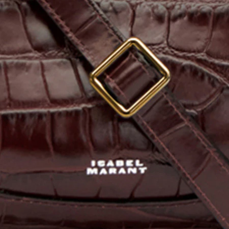 SAC OSKAN MOON EN CUIR EFFET CROCO - Image 6