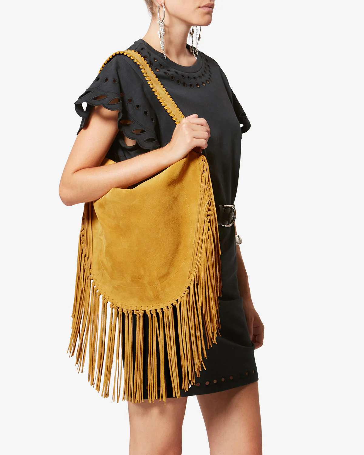 SAC OSKAN HOBO SOFT FRANGES - Image 3