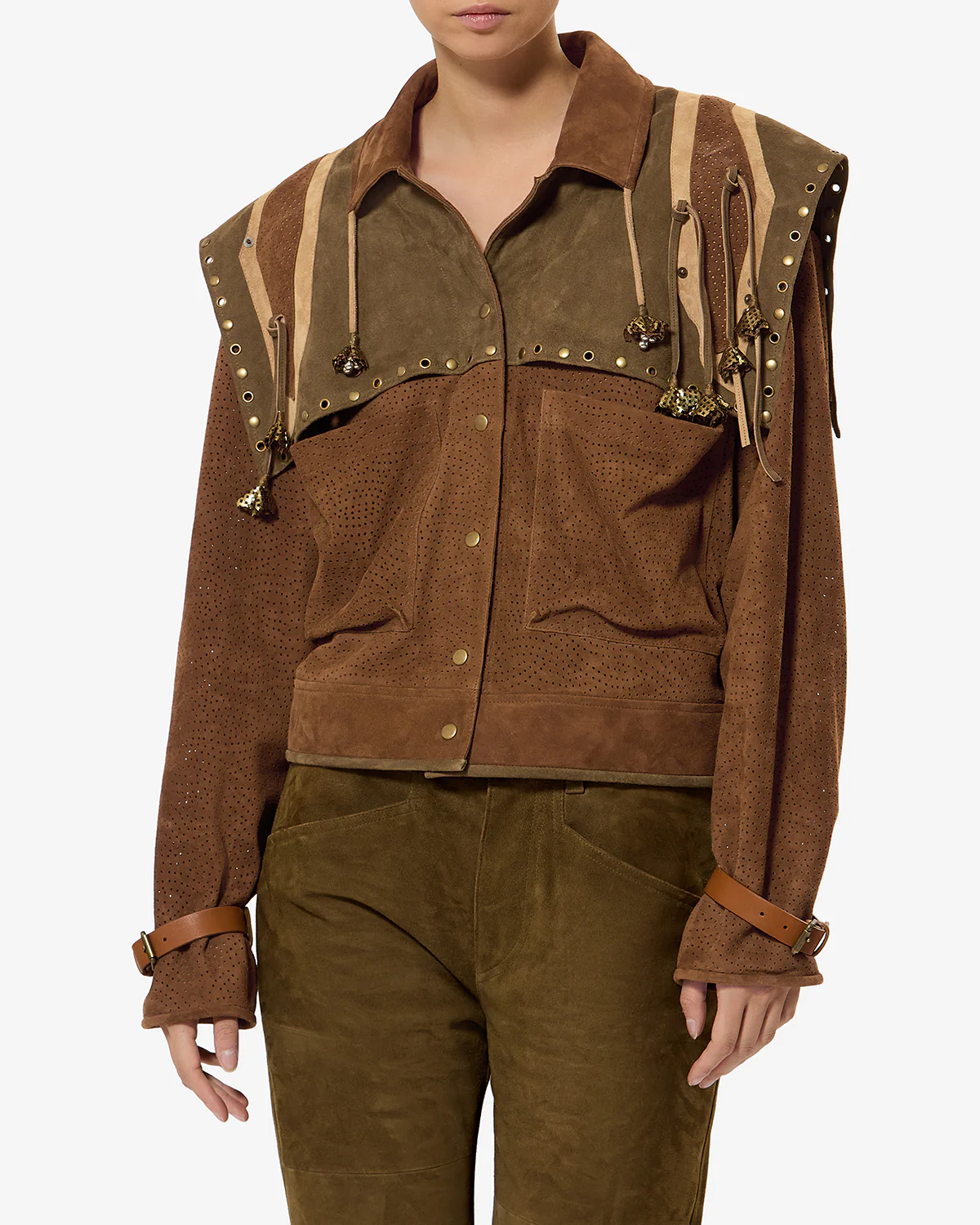 VESTE EN CUIR KAYAE - Image 5